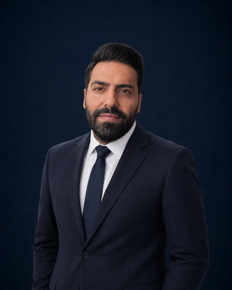 Portrait of Ahmad Aljebbeh